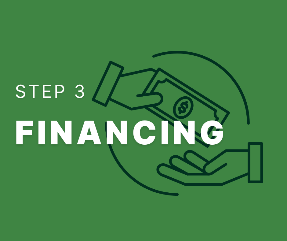 Buy 3. Financing