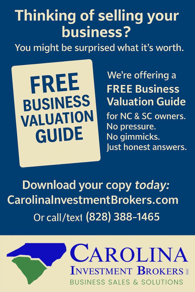 Business Valuation Guide for NC SC